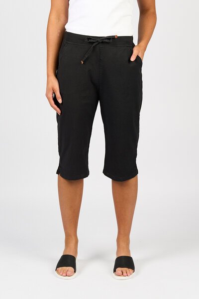 Vassalli Skinny Elastic Waist Long Shorts-new-Preen