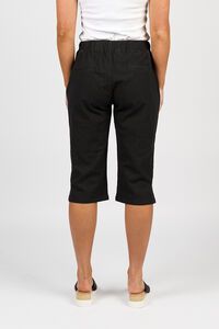 Vassalli Skinny Elastic Waist Long Shorts