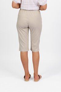 Vassalli Skinny Elastic Waist Long Shorts