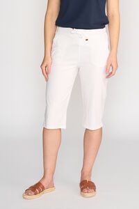 Vassalli Skinny Elastic Waist Long Shorts
