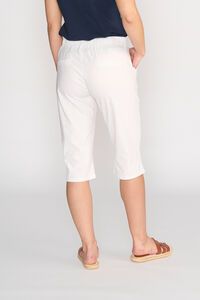 Vassalli Skinny Elastic Waist Long Shorts