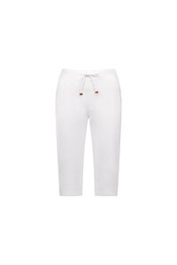 Vassalli Skinny Elastic Waist Long Shorts