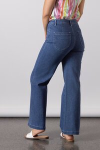 Vassalli Wide Leg Jean - Blue Hue