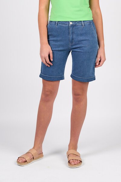 Vassalli Slim Leg Shorts - Blue Hue-new-Preen