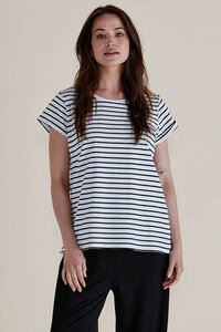 Betty Basics Caia Crew Stripe Tee - Pre Order