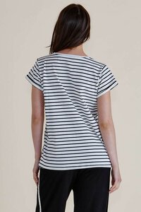 Betty Basics Caia Crew Stripe Tee - Pre Order