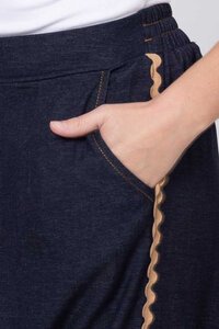 Honey Denim Nate Ric Rac Pant