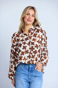 Stella + Gemma Charlotte Cocoa Shirt