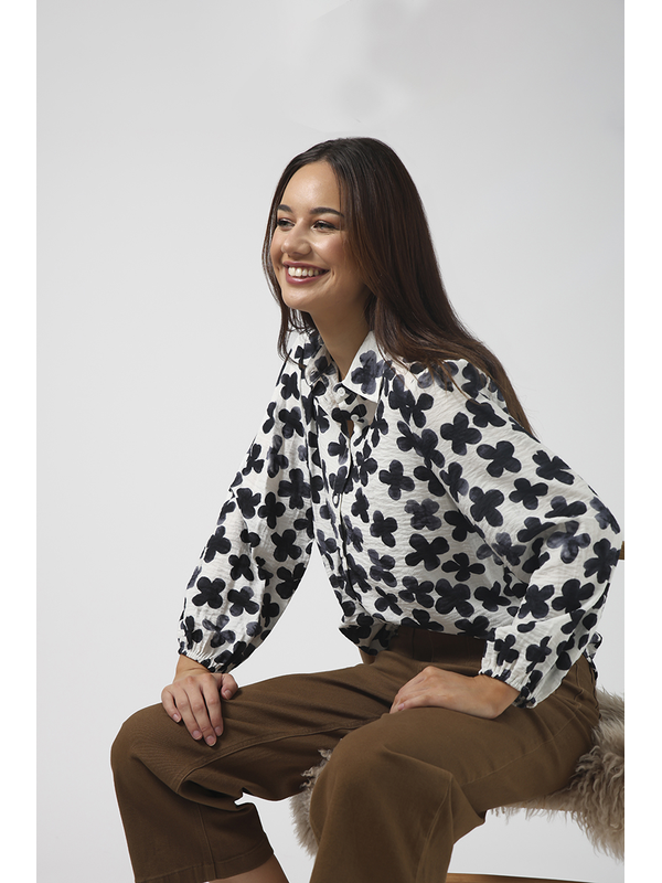 Stella + Gemma Charlotte Navy Shirt