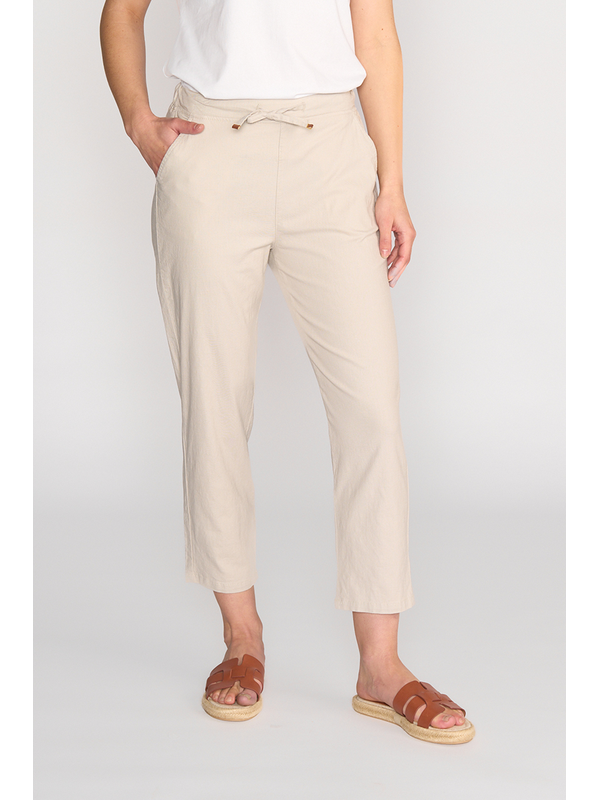 Vassalli Henley Slim 7-8 Elastic Waist Pant