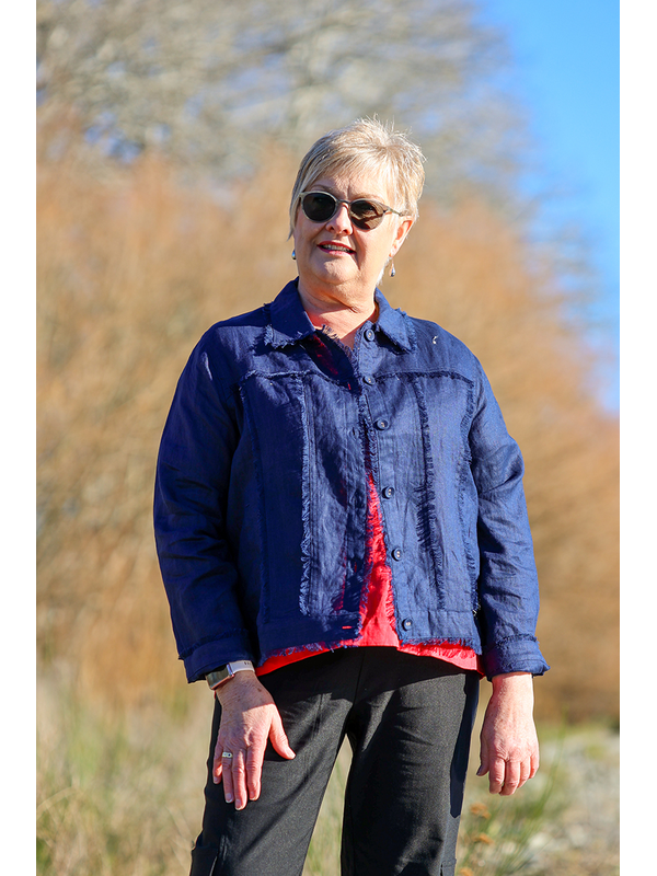 Foil On The Fringes Jacket