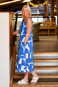Foil Sunseeker Dress