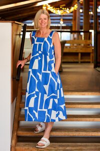 Foil Sunseeker Dress