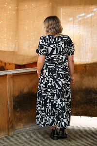 Foil Swing Volume Sleeve Top