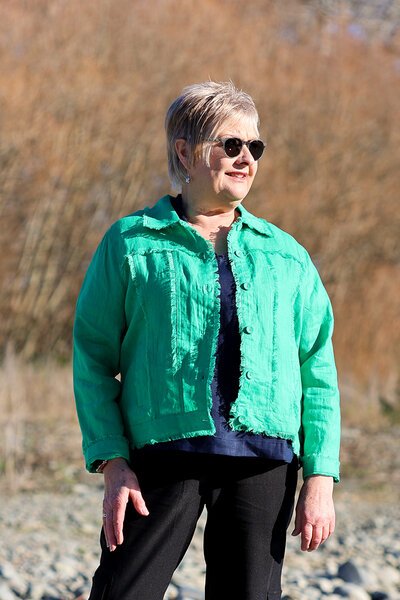 Foil On The Fringes Jacket-new-Preen