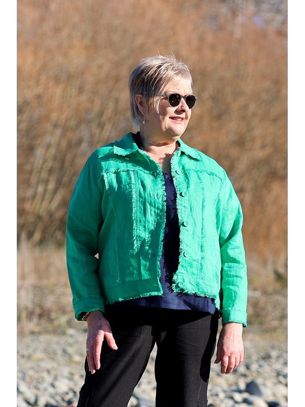 Foil On The Fringes Jacket