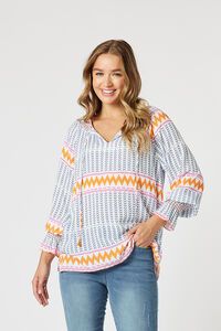 Threadz Geo Top