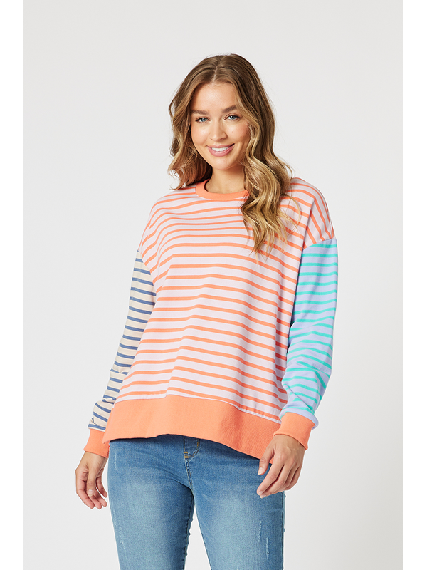 Threadz Maxwell Summer Stripe Sweat