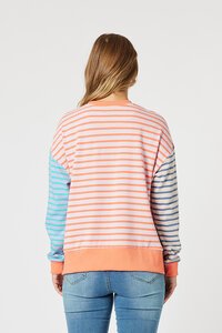 Threadz Maxwell Summer Stripe Sweat