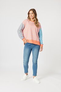 Threadz Maxwell Summer Stripe Sweat