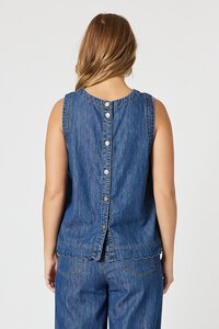 Threadz Charli Denim Top