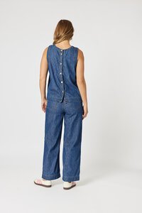 Threadz Charli Denim Top