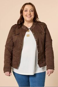 Threadz Military Denim Jacket