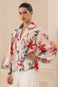 Iris Maxi Bonnie Lace Trim Shirt