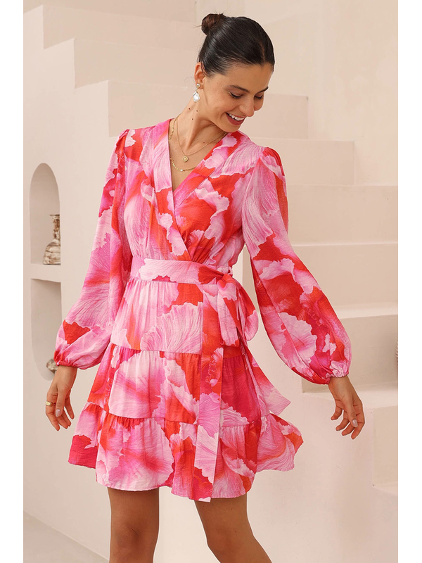 Iris Maxi Jovie Wrap Dress