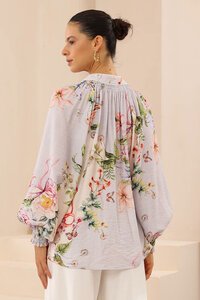 Iris Maxi Victoria Long Sleeve Blouse