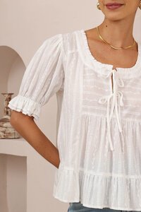 Iris Maxi Boho Peasant Top