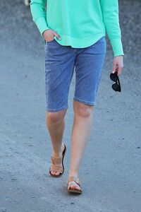 Classified Denim Shorts