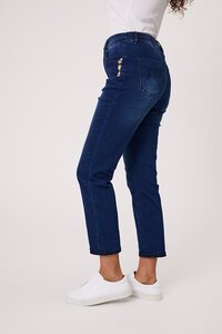 Classified 7-8 Jean With Brooch Detail