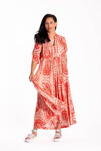 Jellicoe Collar Tiered Dress