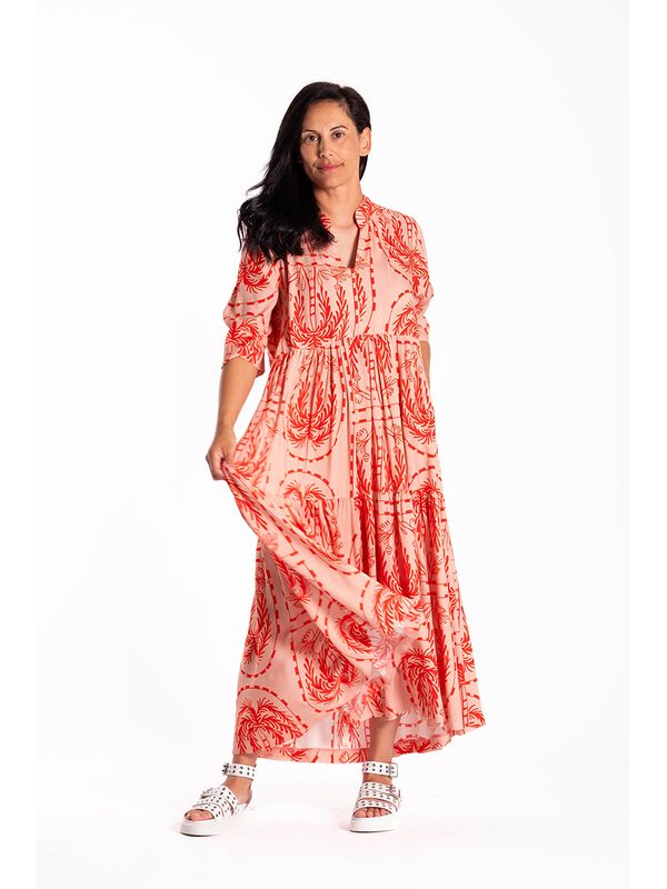 Jellicoe Collar Tiered Dress