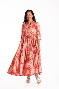 Jellicoe Collar Tiered Dress