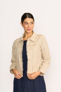 Foil On The Fringes Jacket