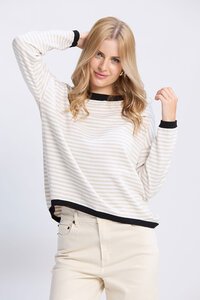 Stella + Gemma Stripe Street Top