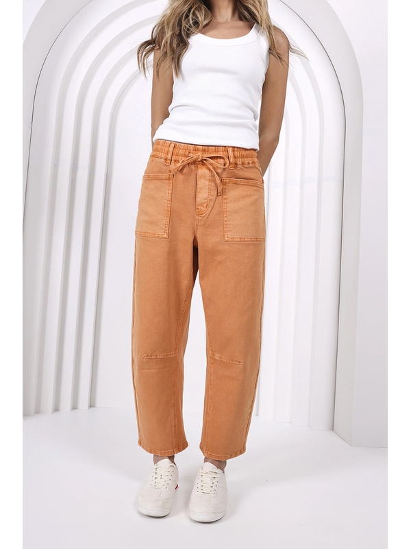 Monaco Leo Colour Barrel Jean 