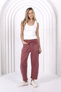 Monaco Leo Colour Barrel Jean 