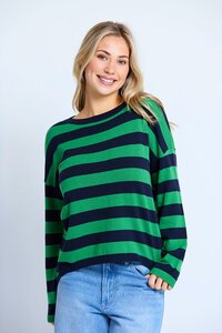 Stella + Gemma Highland Stripe Street Jumper