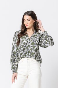 Seeking Lola Allure Chains Blouse