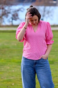 Seeking Lola Relaxed Butterfly Top