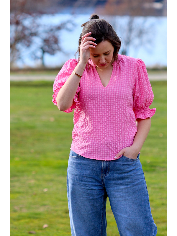 Seeking Lola Relaxed Butterfly Top