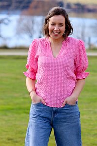 Seeking Lola Relaxed Butterfly Top
