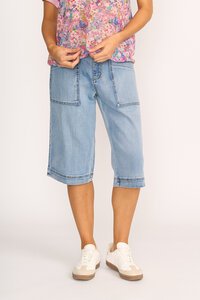 Memo Denim Utility Shorts