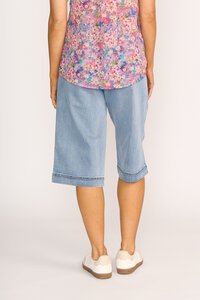 Memo Denim Utility Shorts