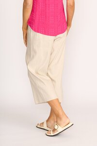 Oh Three Wide Leg Mid Length Pant