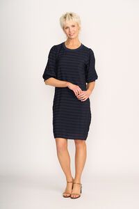 Preen For Shirr Stripe Dress
