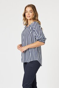 Threadz Harlequin Stripe Top
